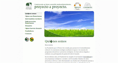 Desktop Screenshot of fundacionfuturo.org