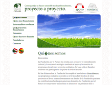 Tablet Screenshot of fundacionfuturo.org